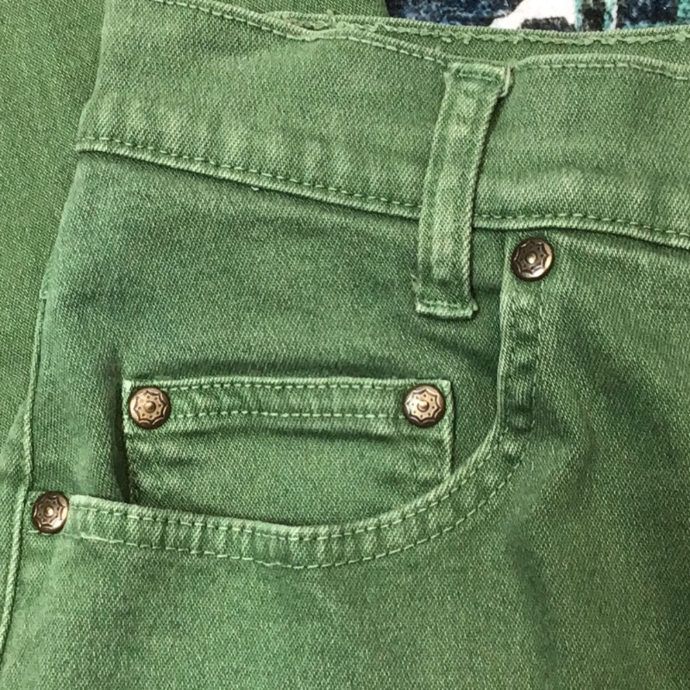 ๐ฆ Geiger Collections Straight Leg High Rise Denim Jeans Sz.8 - Picture 5 of 11